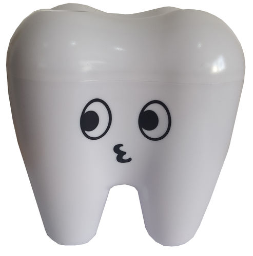 Tooth container white