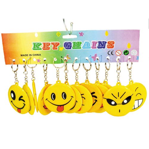 Keychain laughing face