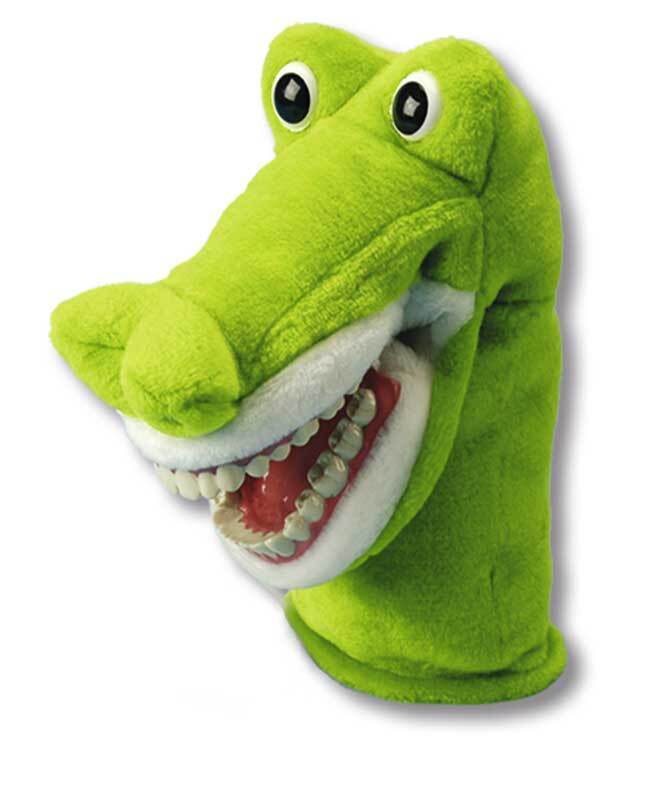 Handpuppe Krokodil Putzi-Tier