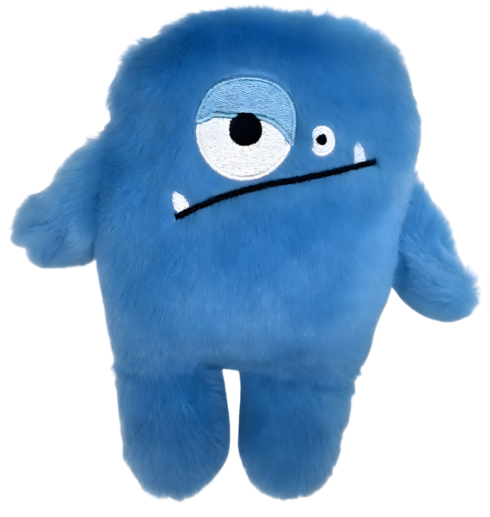 Plüsch Monster 17cm, 12 Stück