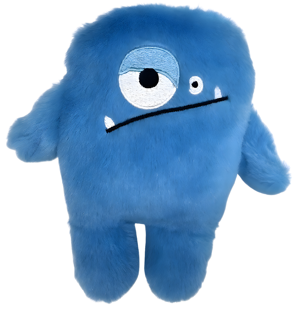 Plush monster 17cm