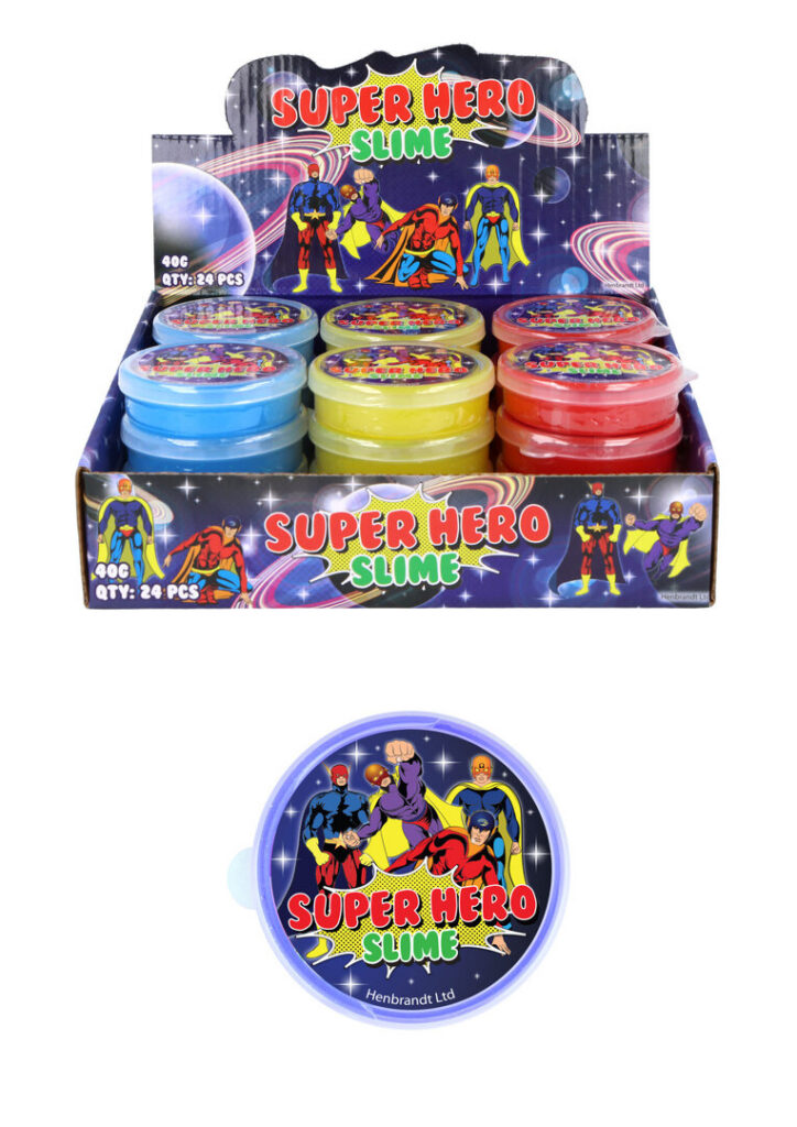 Slime Helden (40ml), 24 Stück