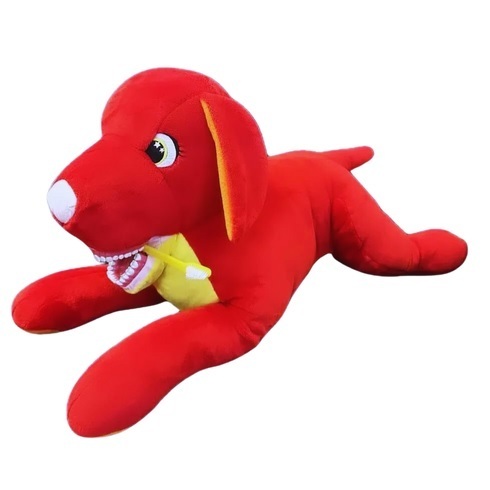 dog (red) w. teeth
