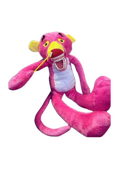 Pink Panther w. teeth
