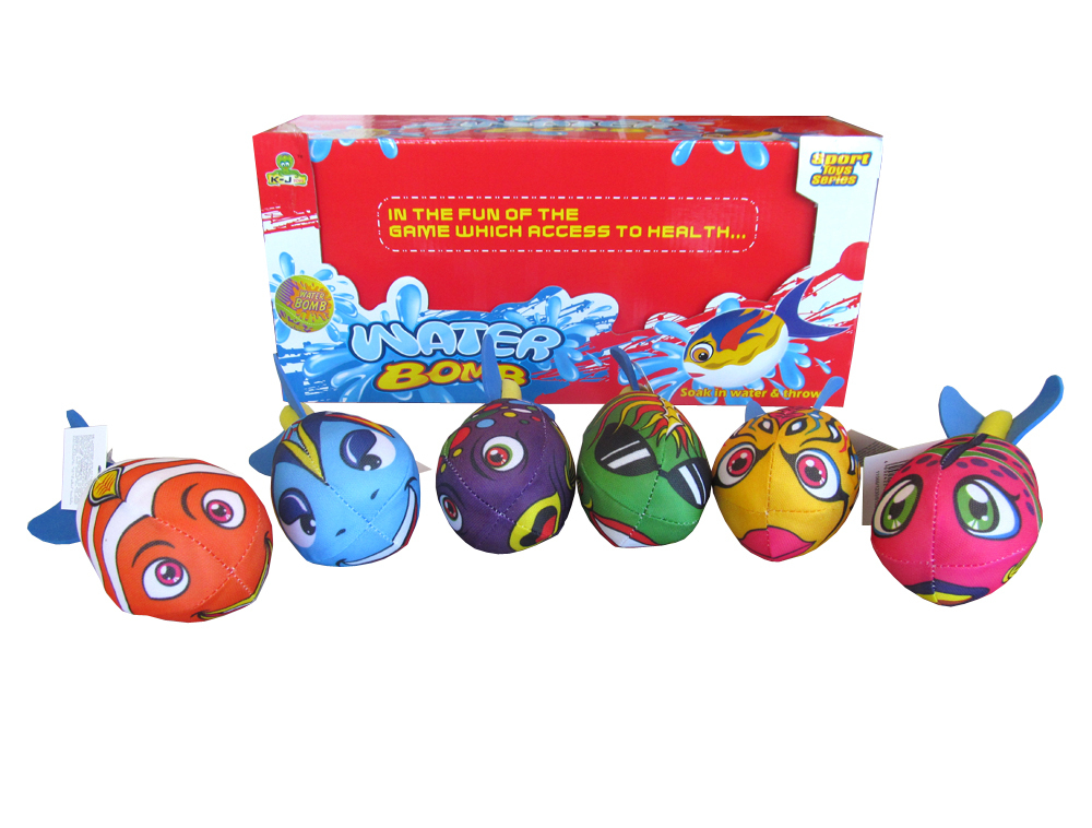 Torpedo fish water bomb