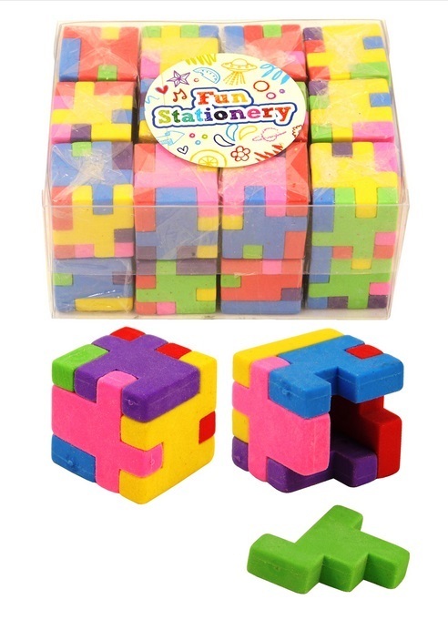 Radierer Cube, 24 Stück