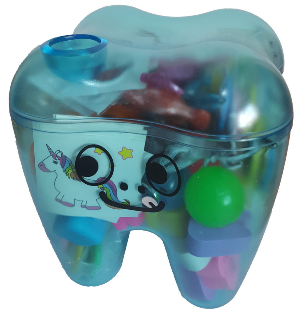 Tooth Holders Blue filled