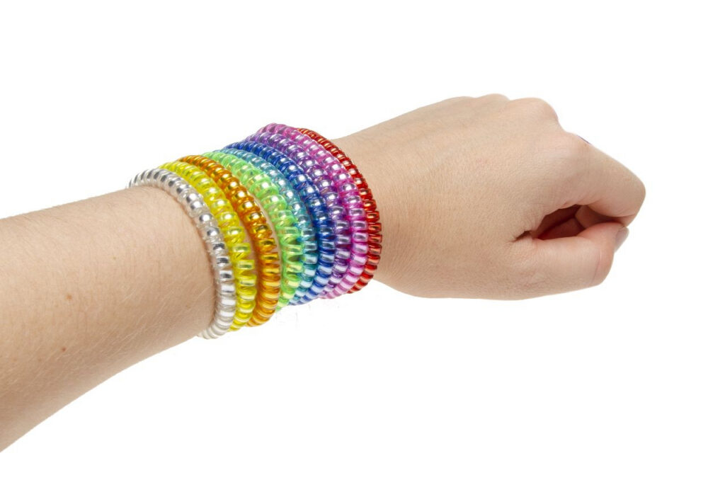 Bracelet / scrunchy Metallic