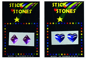 stick-on earrings