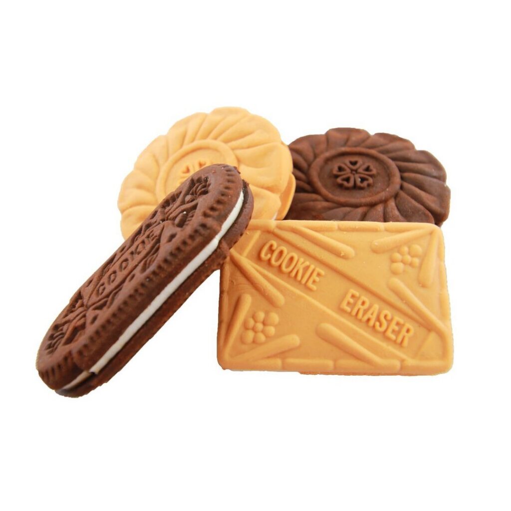 Radierer Kekse, 48 Stück