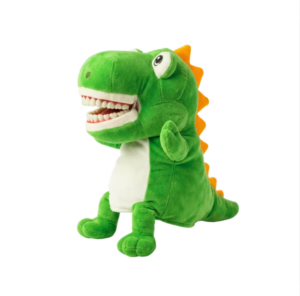 Croco hand puppet medium (25cm) incl. giant toothbrush